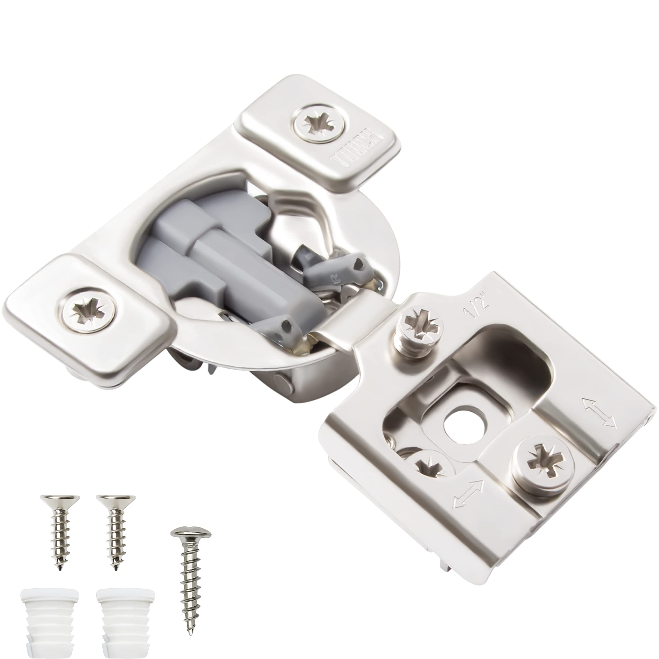 Soft Close Cabinet Hinges (2 Pack) - 1/2