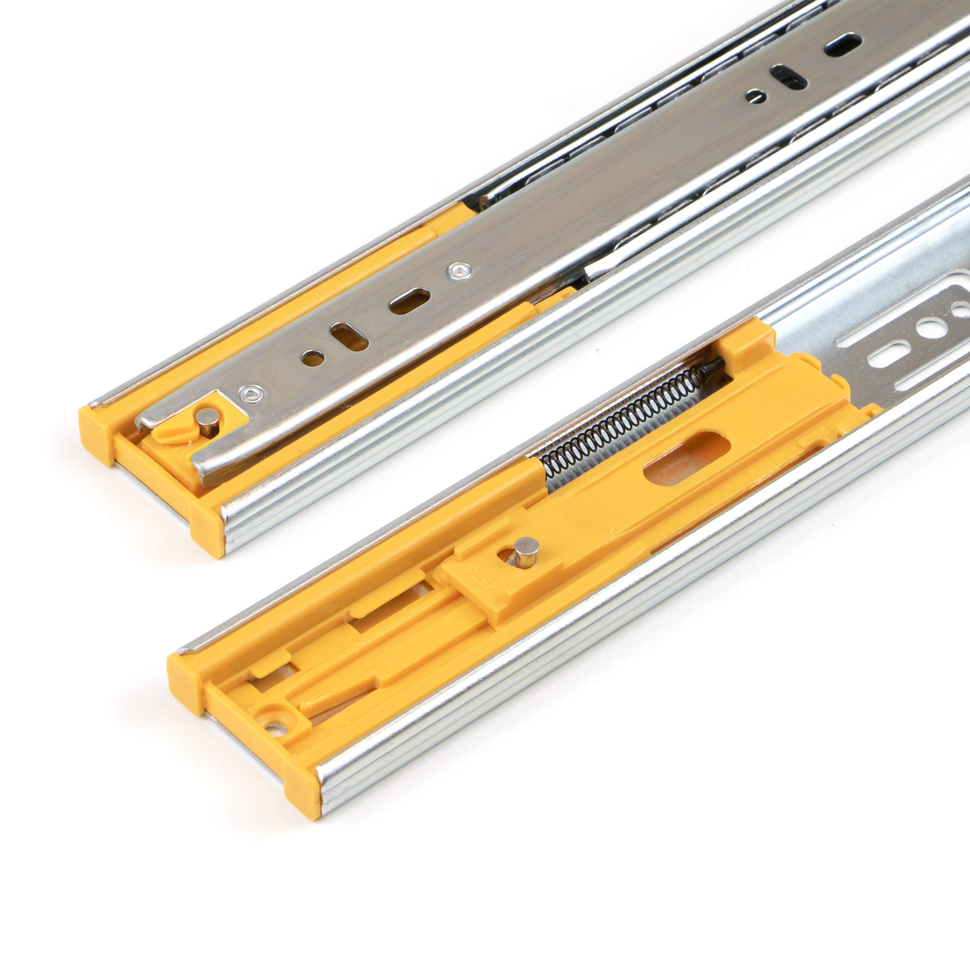 45mm x 300mm Ball Bearing Drawer Slides - 5 Pairs Full Extension Soft Close Drawer Runners for Kitchen Cabinets, Office Furniture & DIY Projects