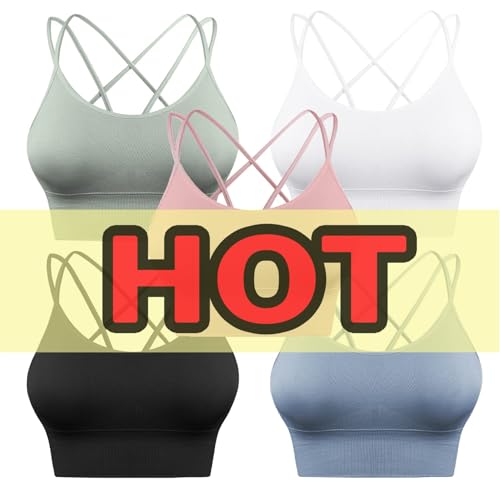 5 Pack-black+white+blue+green+nude