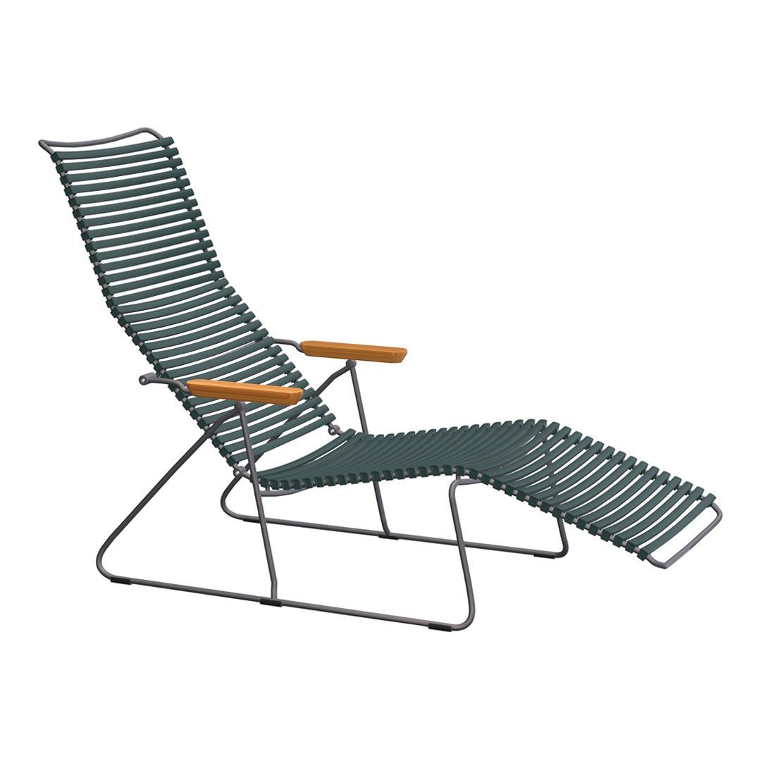 Best Selling Click Outdoor Sunlounger - Adjustable Folding Pool Lounge Chair with Cushion - Perfect for Beach, Backyard, and Patio Relaxation