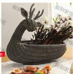 Cabilock 1-Piece Bread Proofing Basket - Handwoven Dough Rising Container for Home Baking, Sourdough & Artisan Bread Making - Grey (Perfect for Bread Fermentation & Kitchen Storage)