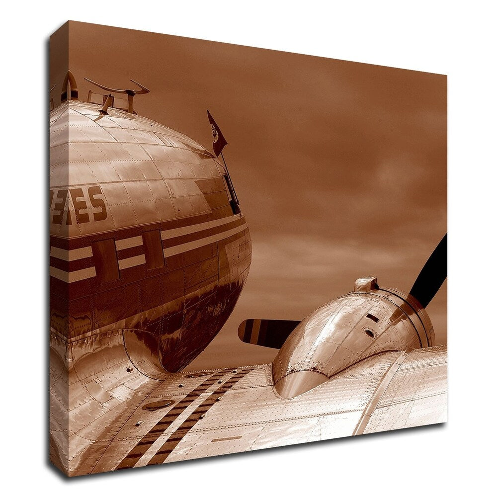 Aviation 1 Wall Art - Premium Canvas Print by PhotoINC Studio - Ready to Hang - Perfect for Living Room, Bedroom & Office Decor