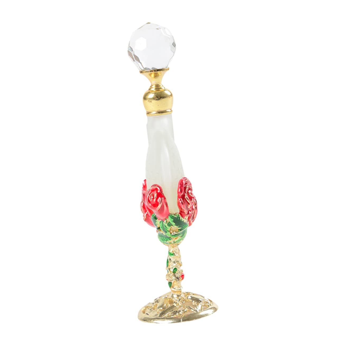 Premium Refillable Glass Perfume Bottle with Dropper - Vintage Essential Oil Dispenser for Fragrance, Aromatherapy & DIY Blending - Perfect for Travel, Gifts & Home Decor