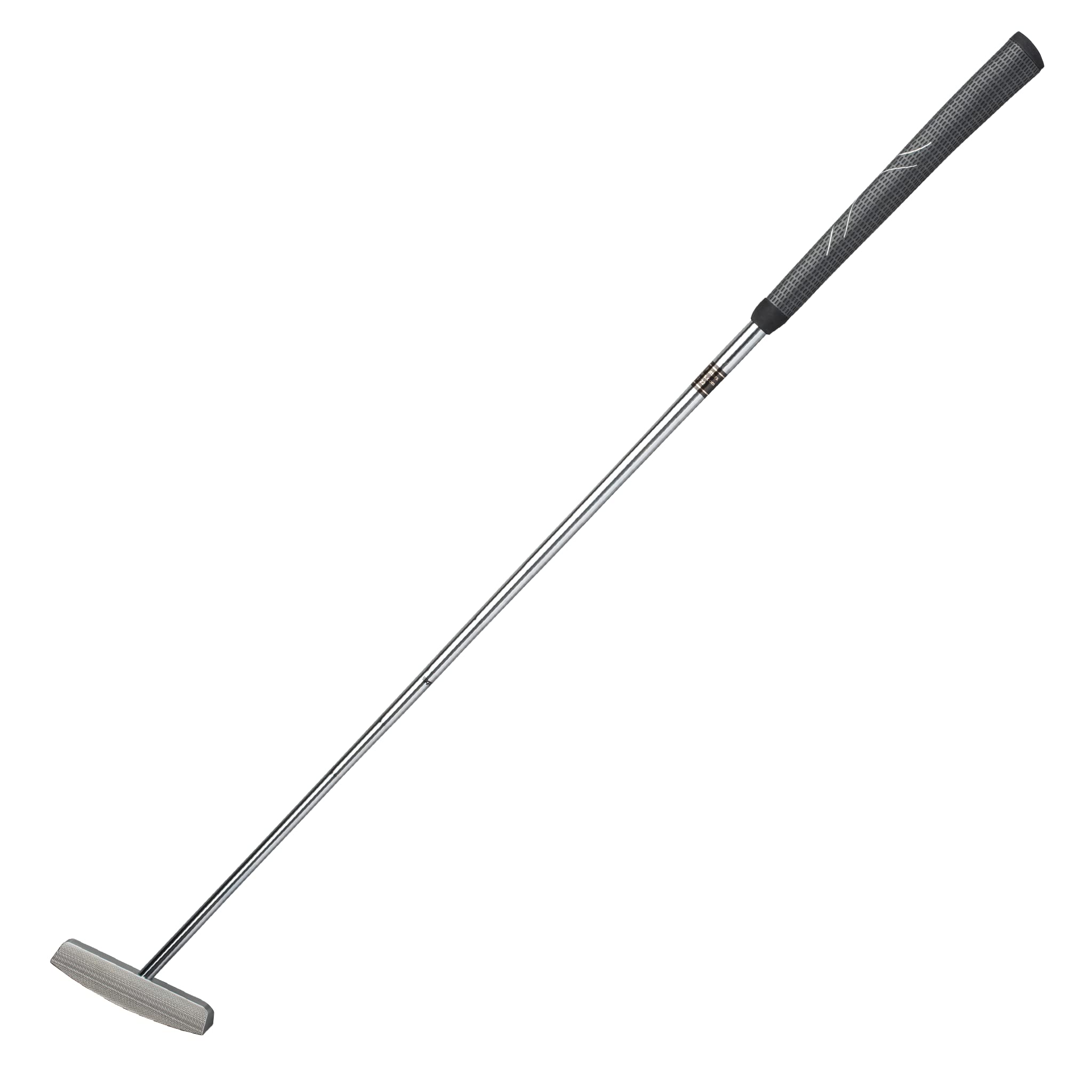 Bell II N-410 No-Offset Center Shaft Jumbo/Oversize Blade Golf Putter with Tacki-Mac Jumbo Flat Top Grip | Premium Golf Club for Improved Accuracy | Made in USA | Perfect for Putting Greens and Golf Course Play