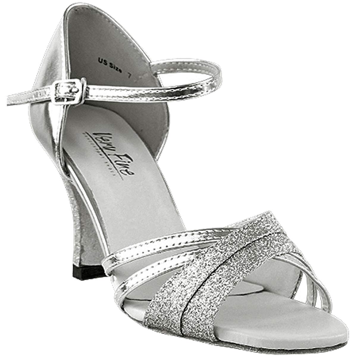Premium Women's Ballroom Dance Shoes - Comfortable Tango, Salsa & Wedding Dance Shoes 2.5