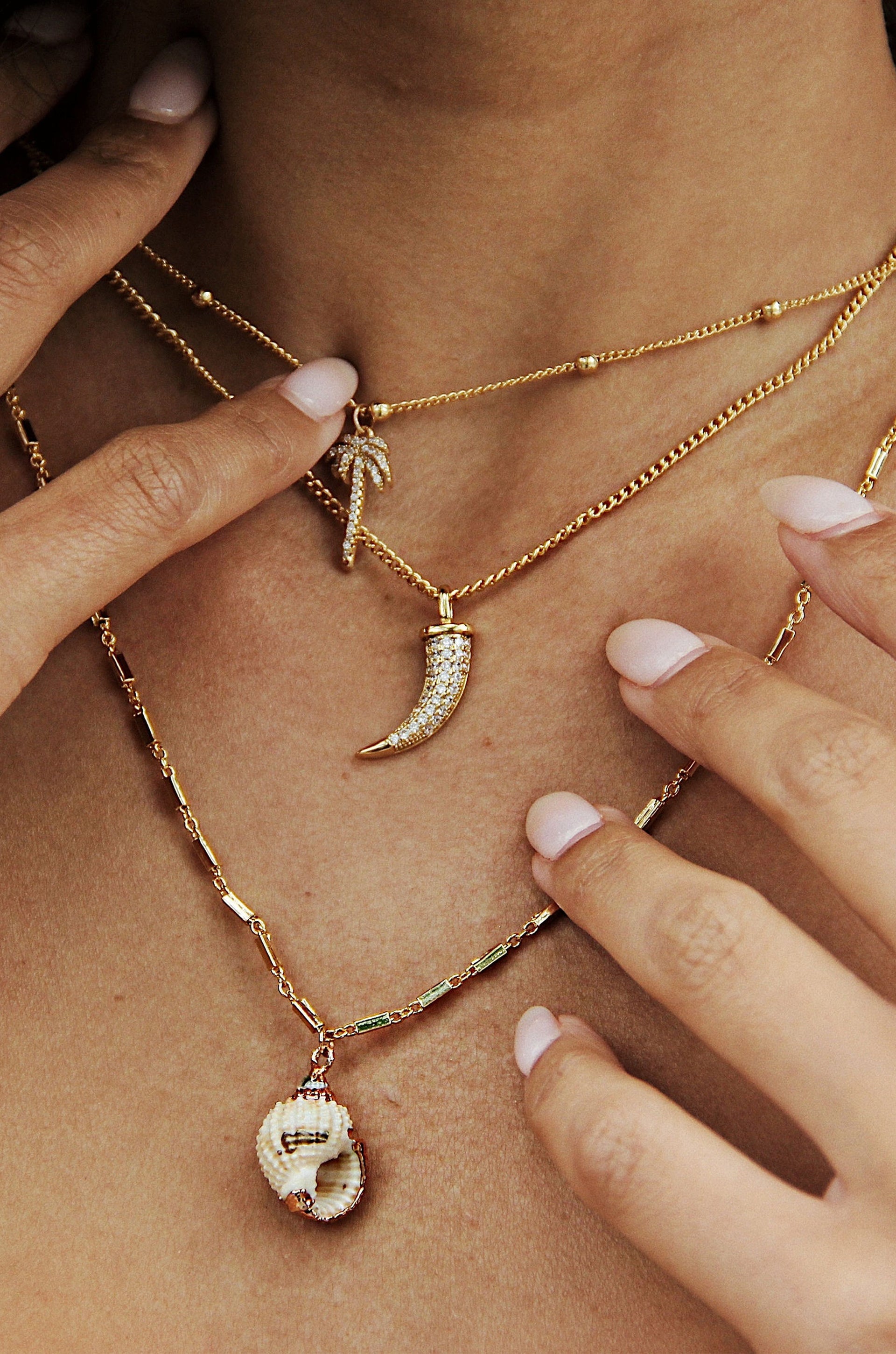 Tropical Necklace Set for Women - Exotic Beach Jewelry for Summer Vacation & Boho Style Outfits