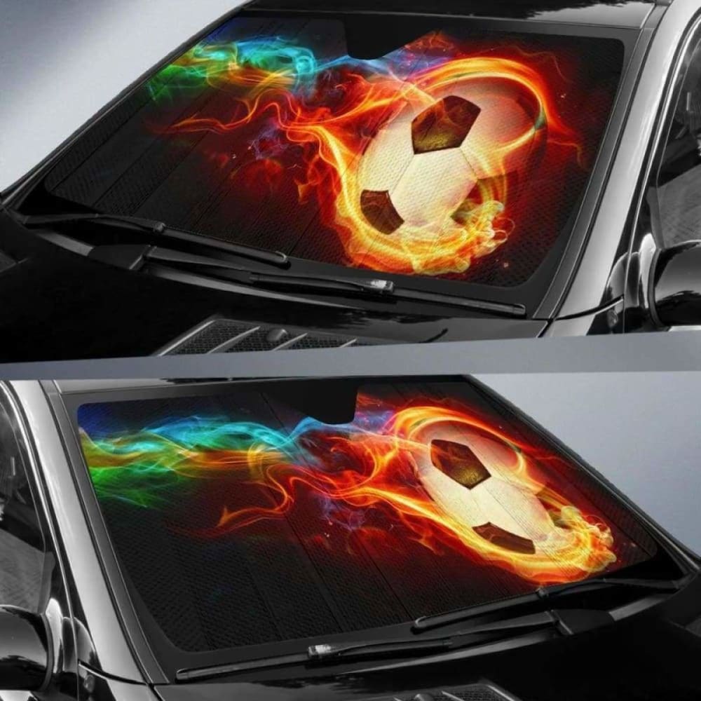 Car Sun Shades for Windshield - 2 Pack UV Protection Sunshade for Cars, Universal Fit for Most Vehicles - Keep Your Car Cool in Summer & Protect Interior from Sun Damage