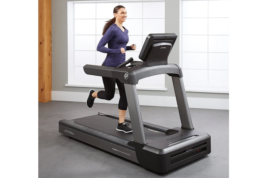 Life Fitness Club Series+ (Plus) Treadmill - Premium Commercial Grade Running Machine for Home & Gym Use - Perfect for Cardio Workouts, Weight Loss & Fitness Training