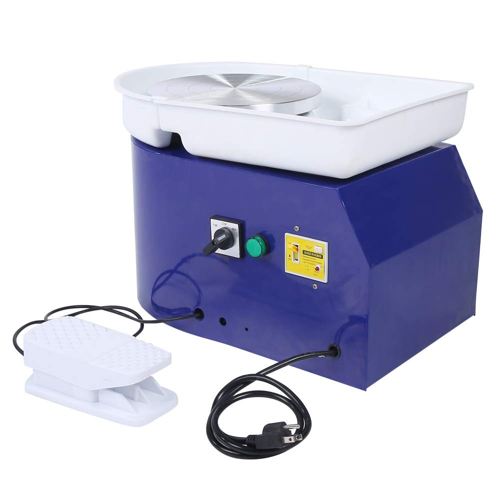 TOPINCN Electric Pottery Wheel Machine - Professional Ceramic Clay Art Wheel with Compact Design for Home Studio, DIY Crafts & Pottery Making