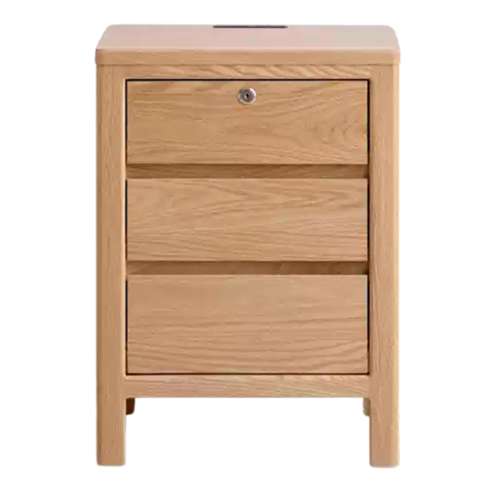 11.8x15.7x19.7 inch / 30x40x50cm / Natural Wood Color / two pumps (no lock or plug)