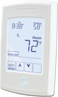 tekmarNet Thermostat 552 - Single Stage Heating System for Smart Home Temperature Control | Perfect for Residential & Commercial HVAC Systems