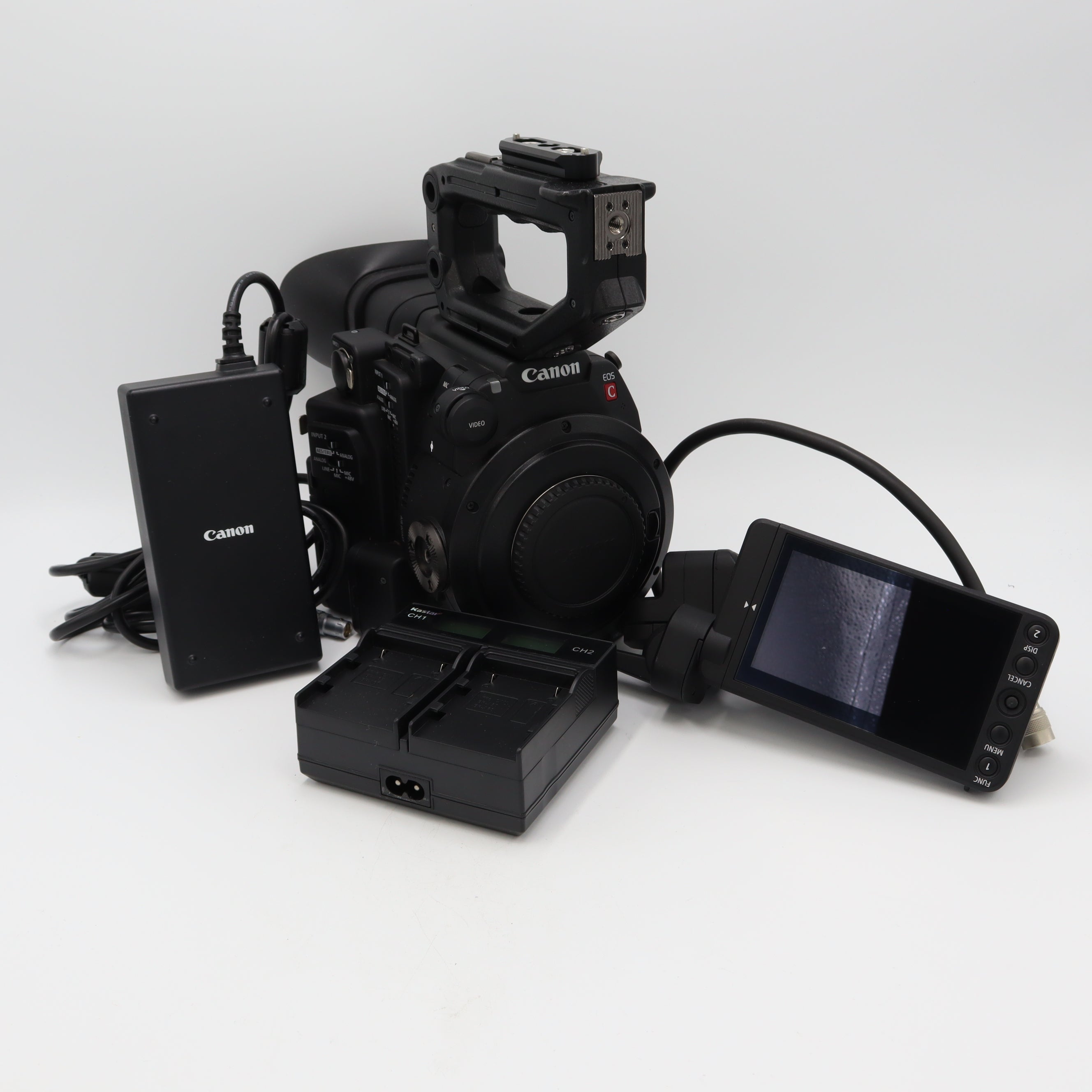 Used Canon EOS C200 EF Mount Cinema Camera - Professional 4K Video Recording for Filmmaking, Documentary & Live Streaming