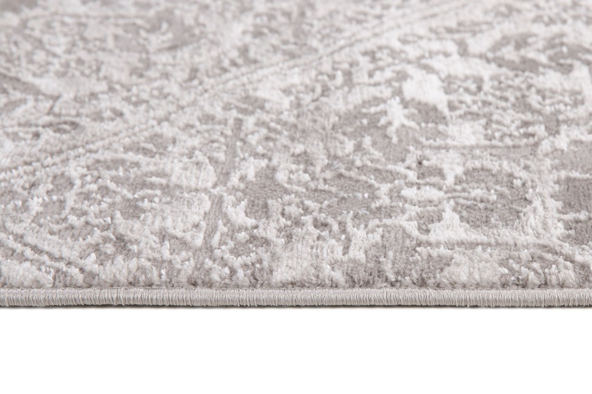 7x9 Grey Area Rug - Soft & Durable Living Room Carpet for Home Decor, Bedroom, Office - Easy to Clean & Stain Resistant