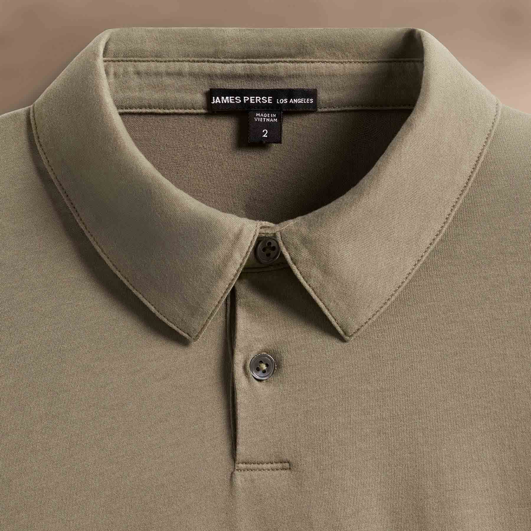 Brushed Lotus Polo Shirt for Men - Soft & Comfortable Cotton Blend - Casual & Business Wear - Perfect for Office, Golf & Outdoor Activities