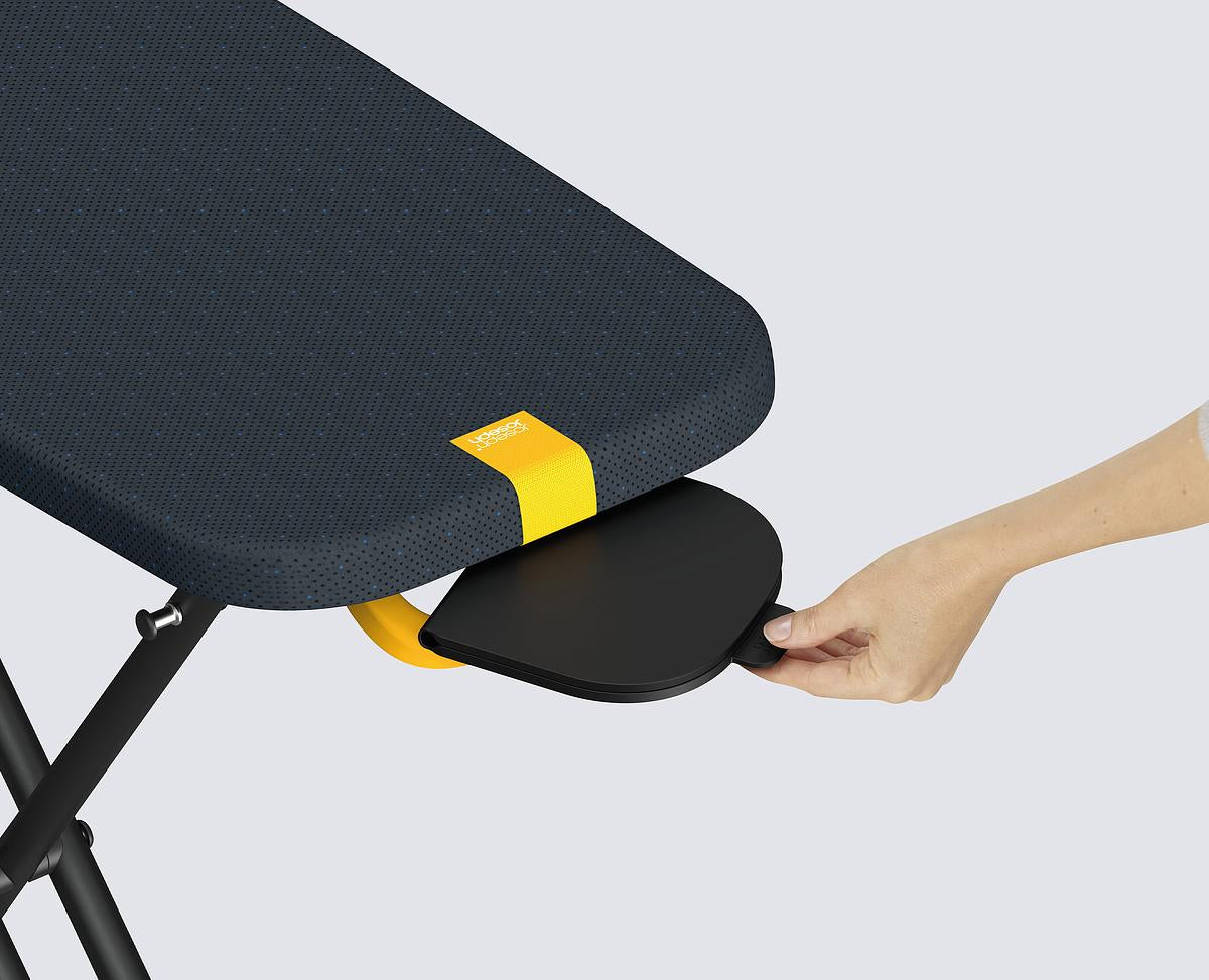 Glide Compact Plus Easy Store Ironing Board 110cm - Foldable & Space Saving for Small Laundry Rooms & Apartments - Perfect for Home & Travel Use