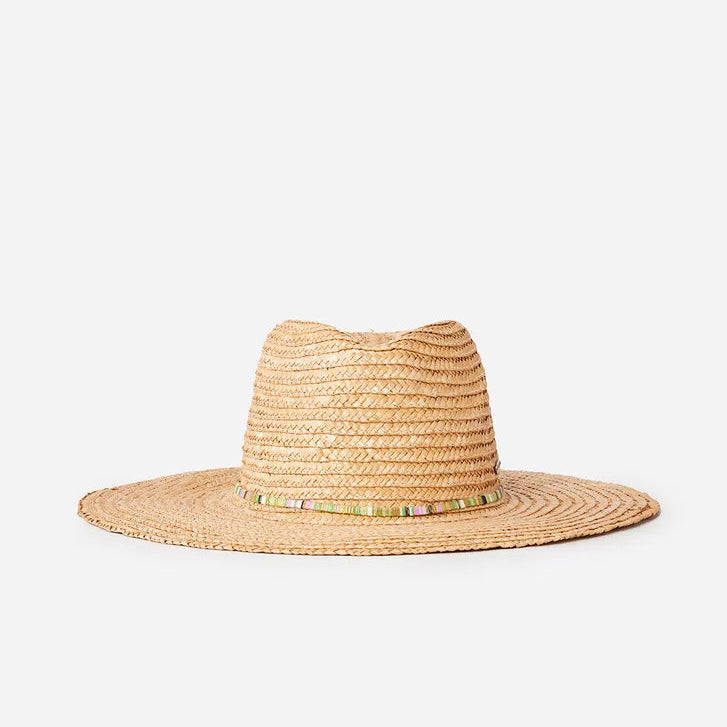 Rip Curl Classic Surf Straw Panama Hat - Lightweight & Breathable Sun Hat for Men & Women - Perfect for Beach, Surfing, Travel & Outdoor Adventures
