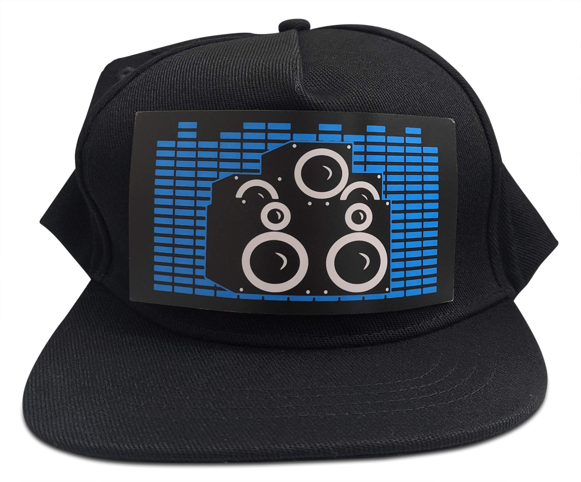Flashing LED Hats – Sound Activated Light Up Baseball Cap for Parties, Raves, and Night Events