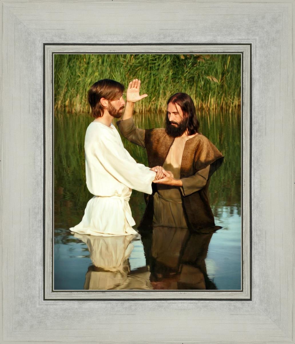 Behold The Lamb Of God - Religious Wall Art Decor for Home & Church - Perfect for Christian Faith Inspiration & Spiritual Decorations