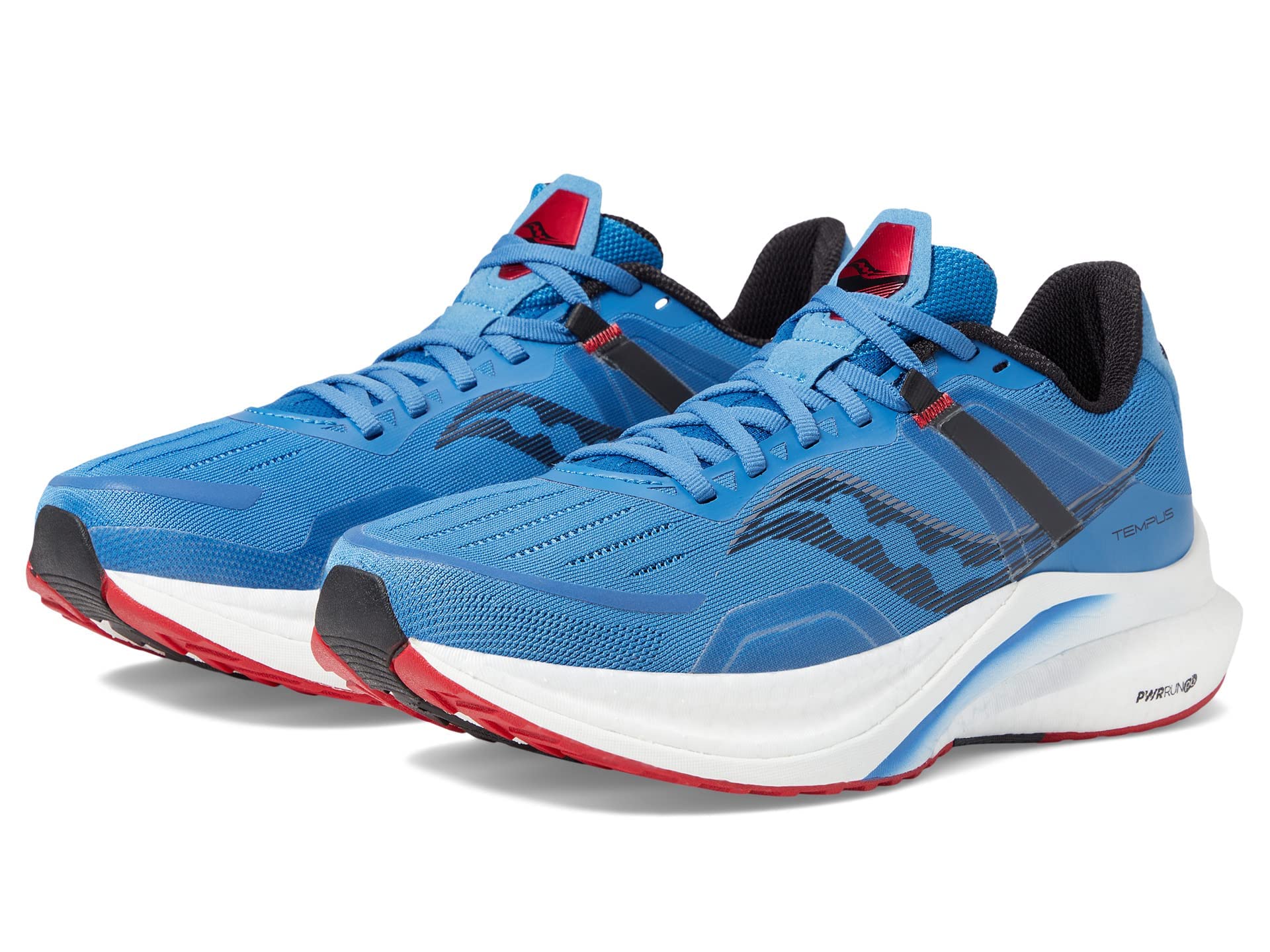 Saucony Men's Tempus Running Shoes - Lightweight Cushioned Sneakers for Jogging, Training & Marathon - Perfect for Road & Trail Running
