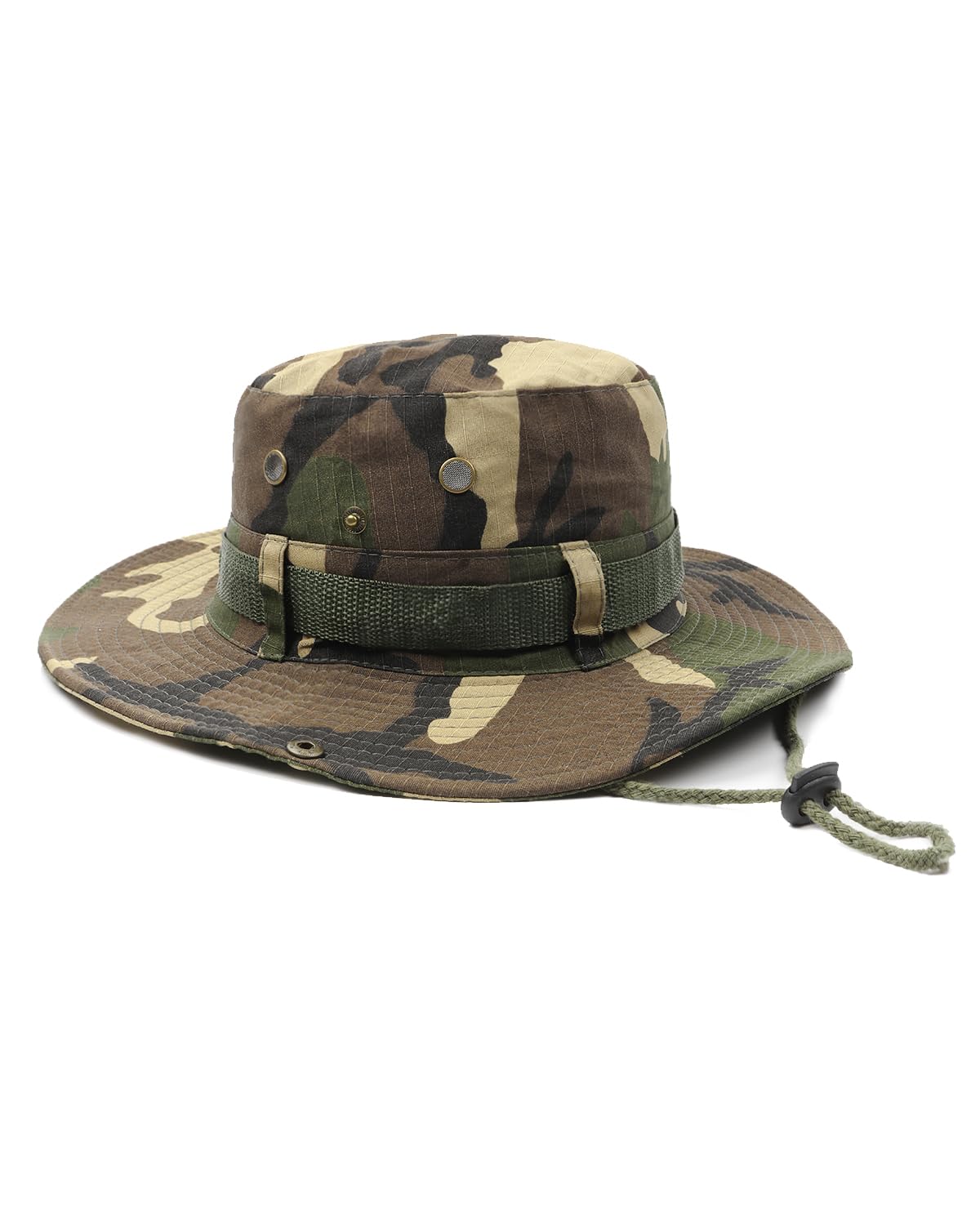 Zylioo XXL Oversized Boonie Sun Hat - Military Tactical Safari Hat for Big Heads & Outdoor Activities - Lightweight Hunting Hat with Adjustable Strap - Perfect for Hiking, Fishing, Camping & Beach Vacations