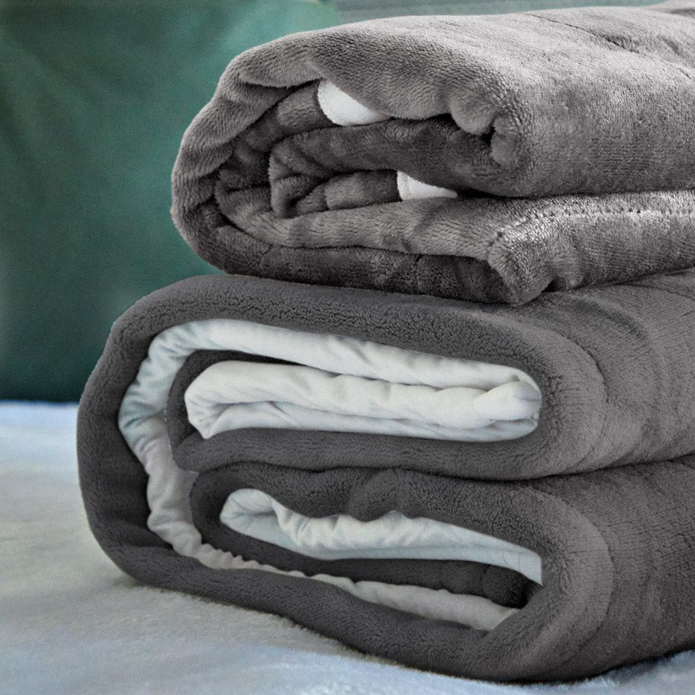 Custom Photo Electric Heated Blanket - Personalized Fleece Warming Blanket with Adjustable Temperature for Home, Office & Gifts