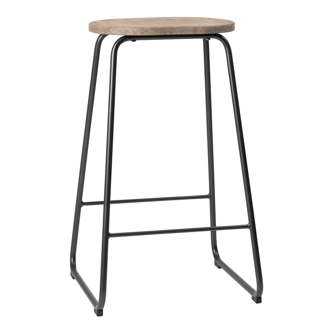 Earth Counter Stool - Adjustable Bar Stool with Backrest, Modern Kitchen Island Stool for Home & Office, Perfect for Breakfast Nook, Bar Counter & Dining Area