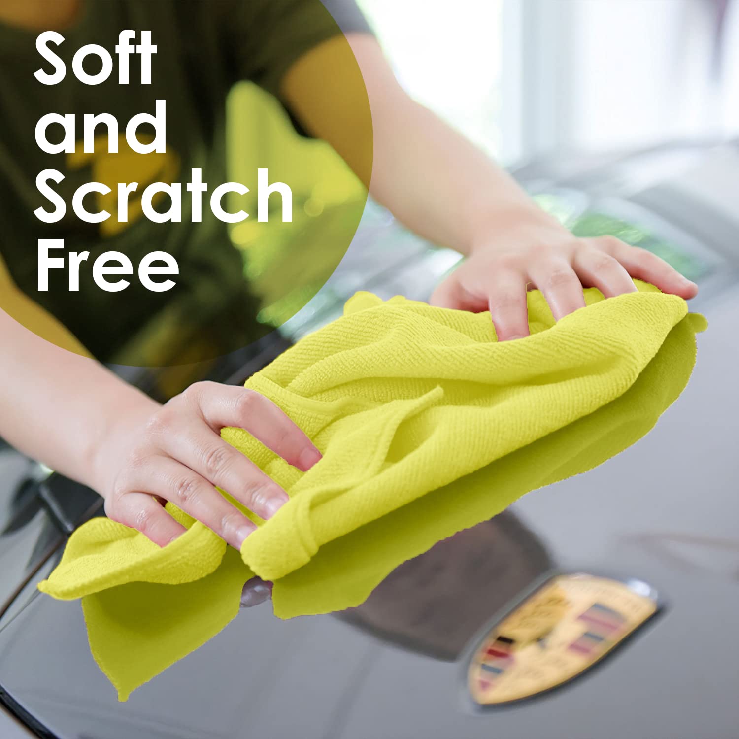 Premium Microfiber Cleaning Cloths - 36 Pack (16
