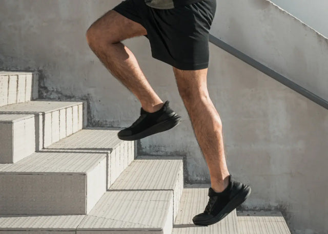 8000Kicks Premium Black Hemp Runner - Eco-Friendly & Durable Sneakers for Men & Women | Perfect for Running, Walking & Casual Wear