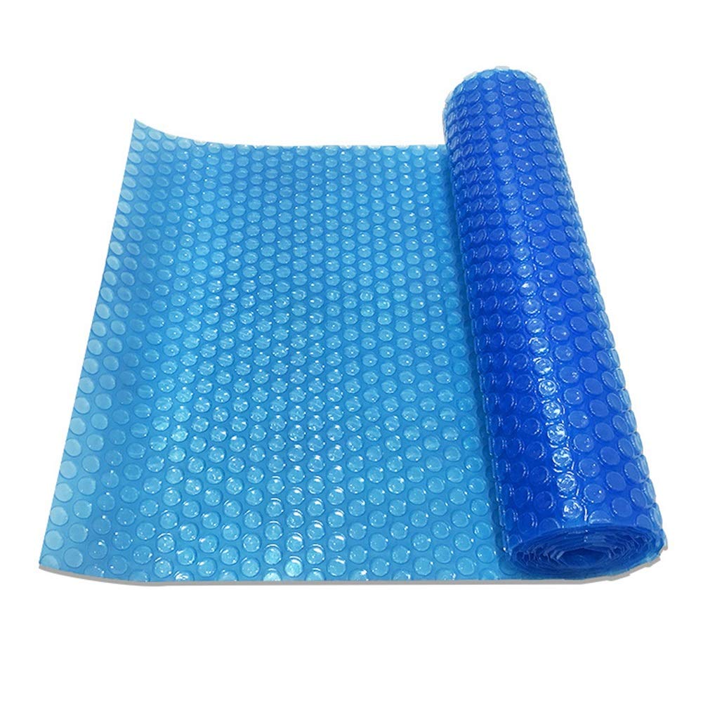 YXX 400 G/M² PE Solar Pool Cover - Blue Bubble Tarpaulin for In-Ground & Above-Ground Swimming Pools (7×8m/23×26ft) | Energy Efficient, Heat Retention, UV Protection | Perfect for Backyard, Residential & Commercial Pools