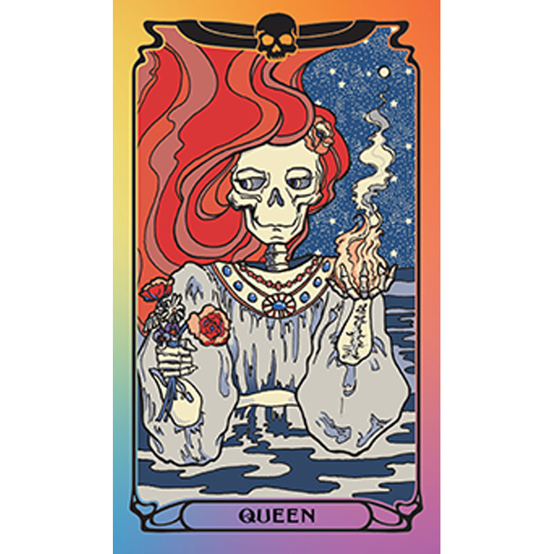 Grateful Dead Official Tarot Deck and Guidebook - 78-Card Set with Illustrated Guide for Divination, Meditation, and Spiritual Growth | Perfect for Fans, Collectors, and Tarot Enthusiasts
