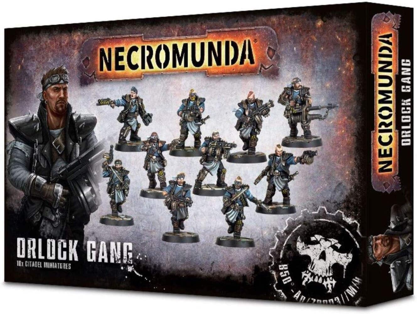 Games Workshop Necromunda Orlock Gang - Miniature Tabletop Wargaming Set for Warhammer 40K & Sci-Fi Battles