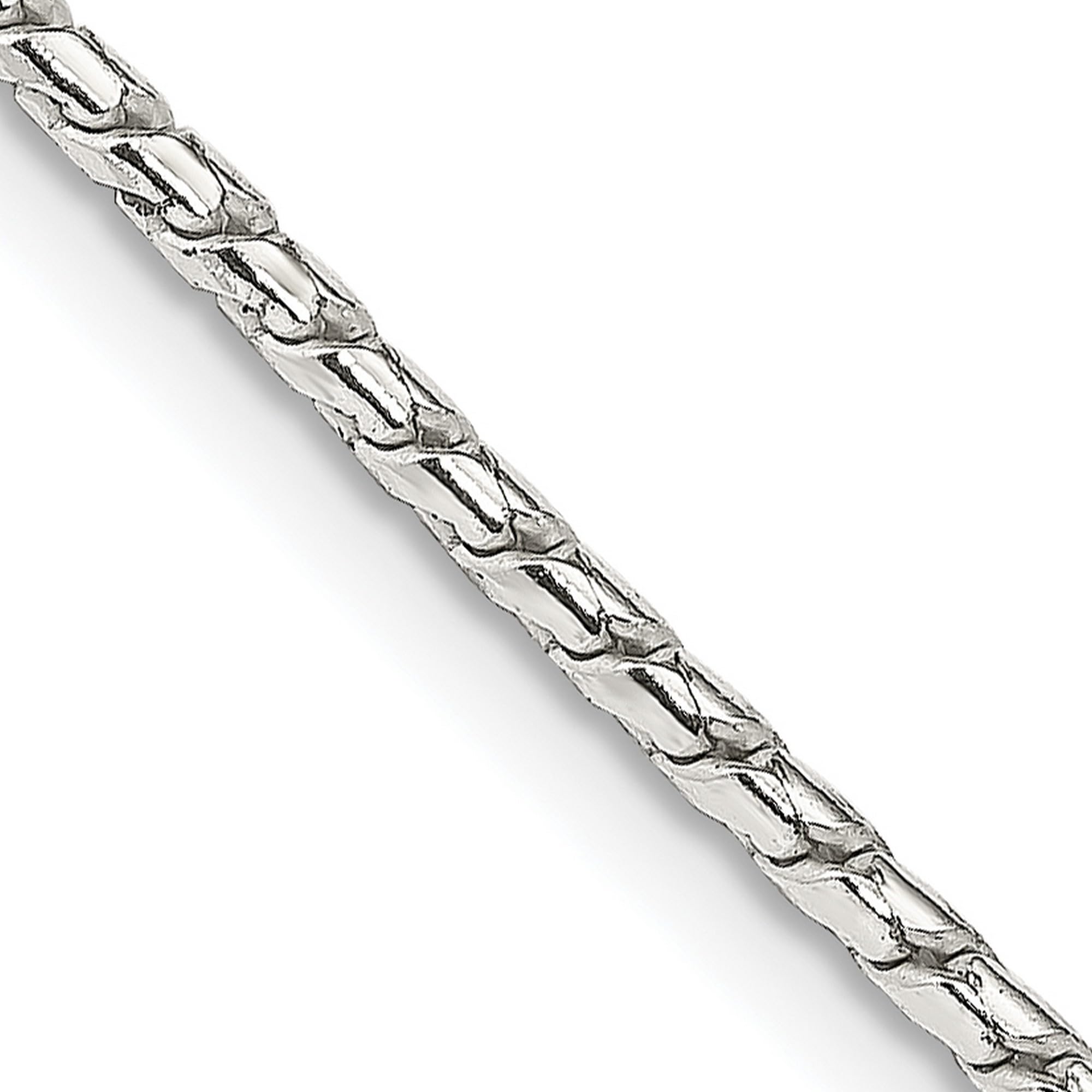 .925 Sterling Silver Franco Chain Necklace for Women & Men - Durable & Hypoallergenic Jewelry for Everyday Wear, Gifts & Special Occasions