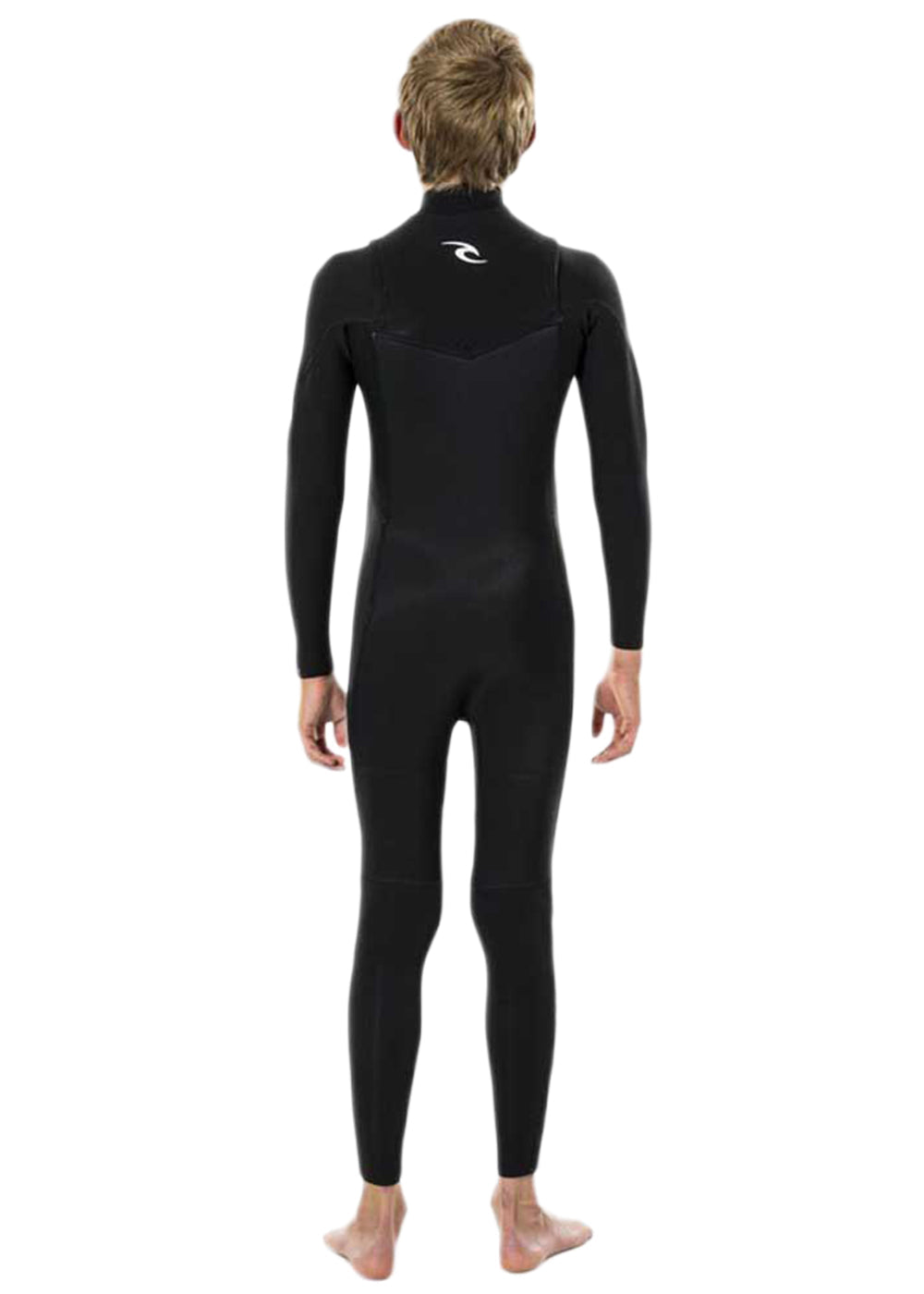 Rip Curl Junior Dawn Patrol 4/3mm GB Chest Zip Steamer Wetsuit for Kids - Warm & Flexible Surfing Suit for Cold Water - Perfect for Surfing, Diving & Water Sports