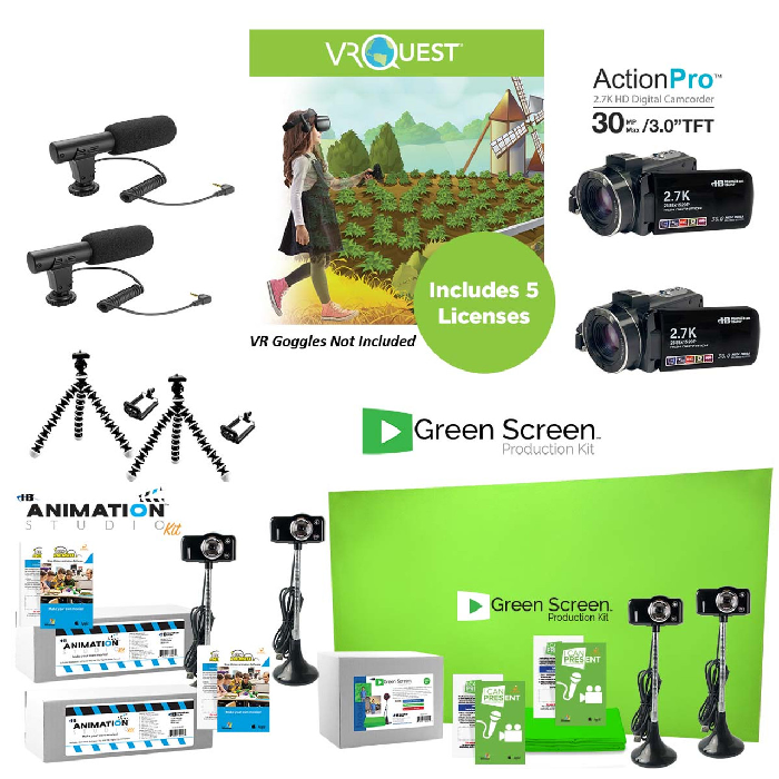 HamiltonBuhl STEM VR and High Tech Kit for Social Emotional Learning - Educational VR Headset with Downloadable Lessons | Perfect for Classroom Activities, Homeschooling & STEM Programs (On Sale!)