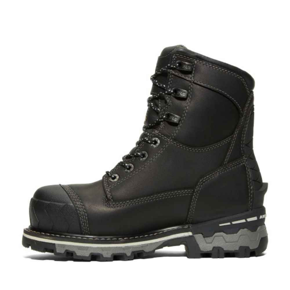 Timberland PRO® Boondock Women's 8 Inch Waterproof Steel Toe Work Boots - Safety Shoes for Construction, Hiking & Outdoor Work (Model TB0A5R7K001)
