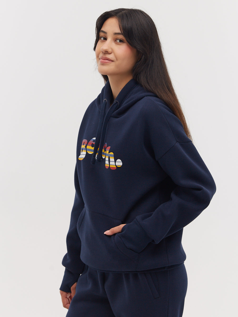 Farrih Retro Logo Hoodie for Men & Women | Vintage Style Pullover Sweatshirt | Cozy Casual Wear for Street Fashion & Winter Outfits