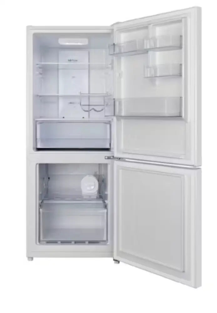 CHiQ CBM283NW3 283L Bottom Mount Refrigerator - Energy Efficient White Fridge for Kitchen, Office, or Dorm Room - Compact Freezer with Adjustable Shelves