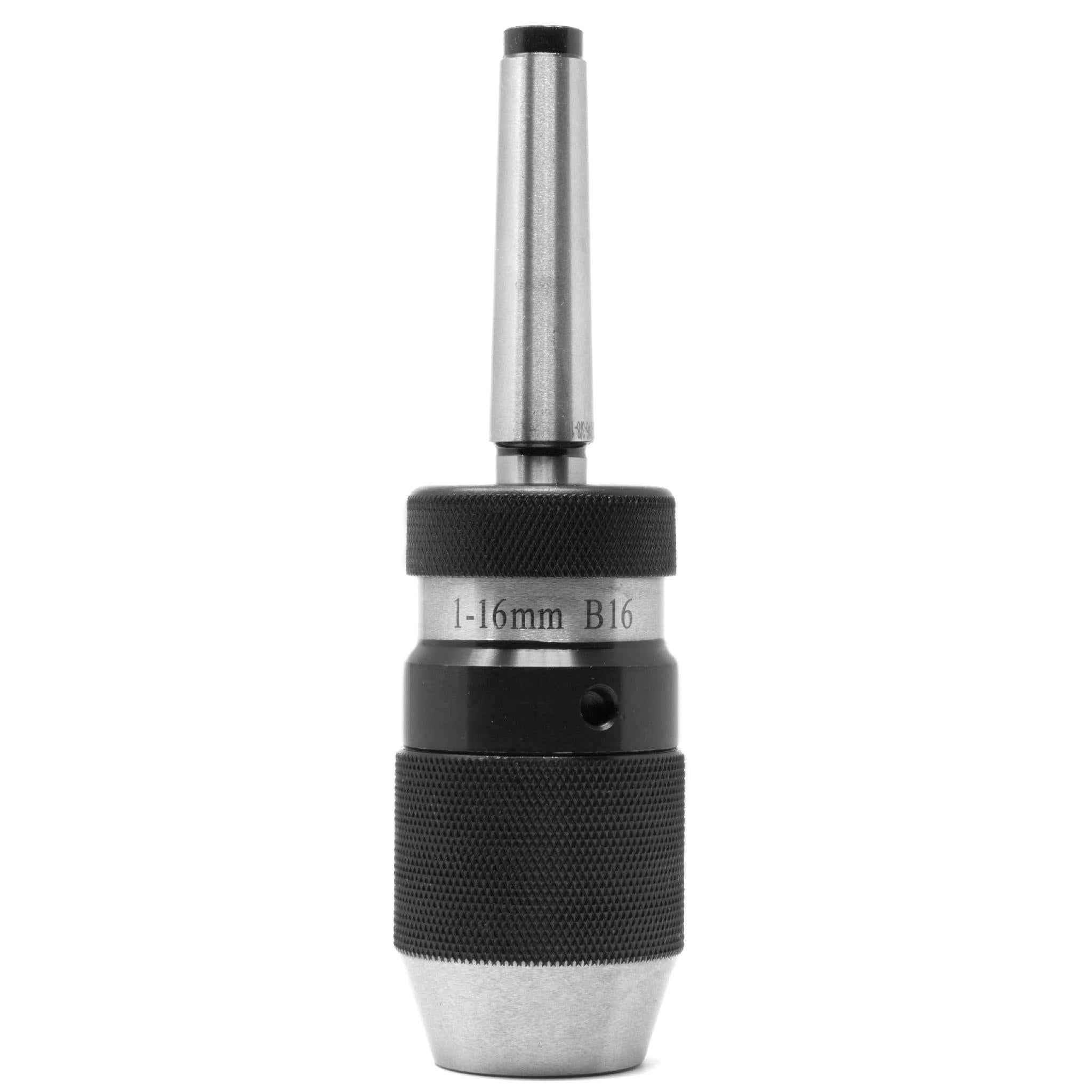WEN LA162L 5/8 Inch Keyless Drill Chuck with MT2 Arbor Taper - High Precision Power Tool Accessory for Drilling, Milling & Woodworking Projects