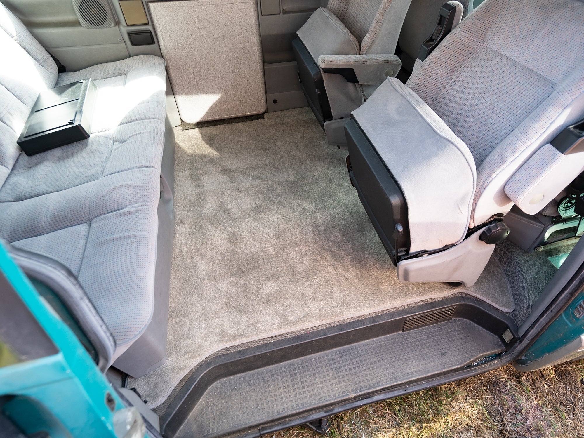 Non-Slip Carpet Floor Mat for VW Eurovan MV Hardtop - Heavy Duty Passenger Area Protection | Perfect for Road Trips & Family Adventures