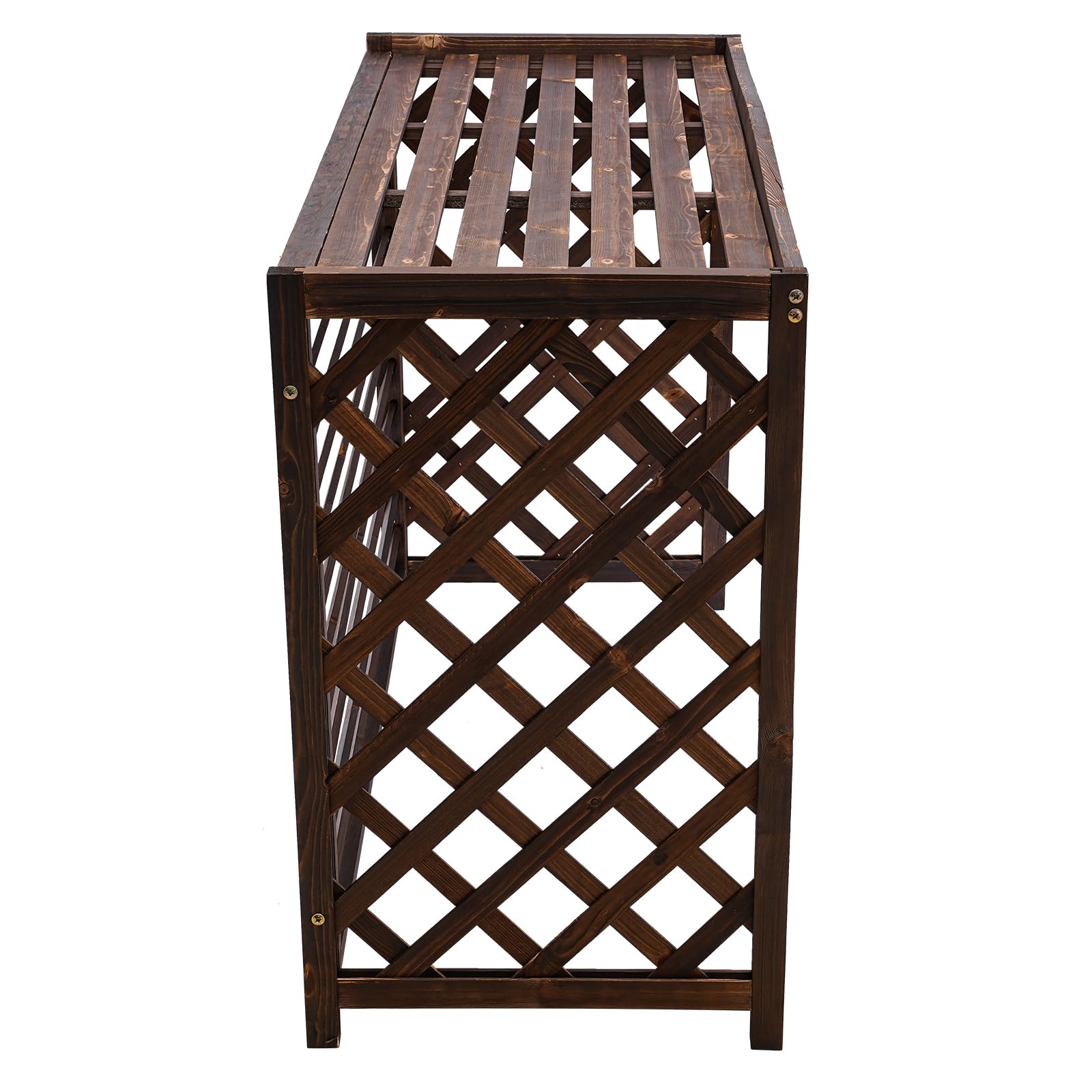 AC Fence Privacy Screen - Durable Outdoor Air Conditioner Cover to Hide & Protect AC Unit - Perfect for Garden, Yard, Pool, Balcony & Patio Privacy