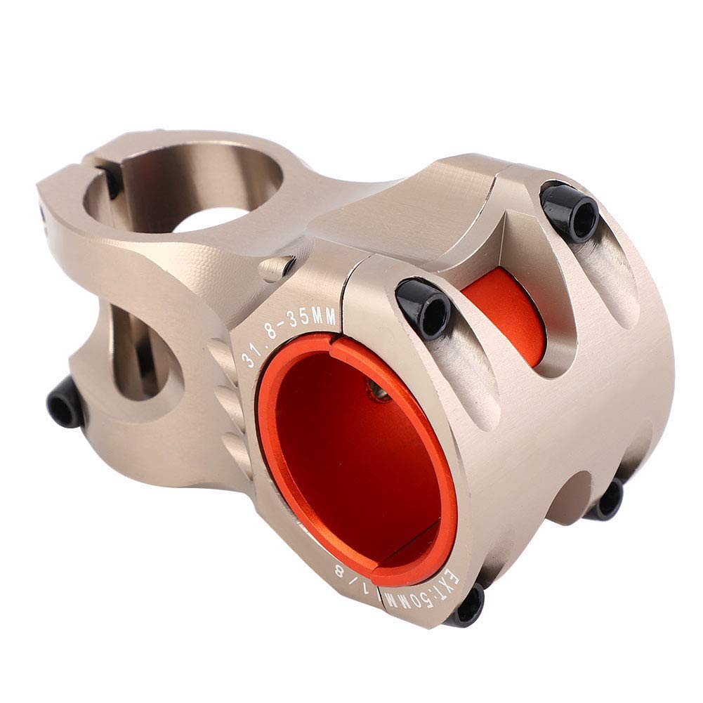 CHICIRIS Aluminum Alloy Bike Handlebar Stem - Lightweight MTB & Road Bicycle Handlebar Accessory for Outdoor Cycling, Commuting & Fitness Riding