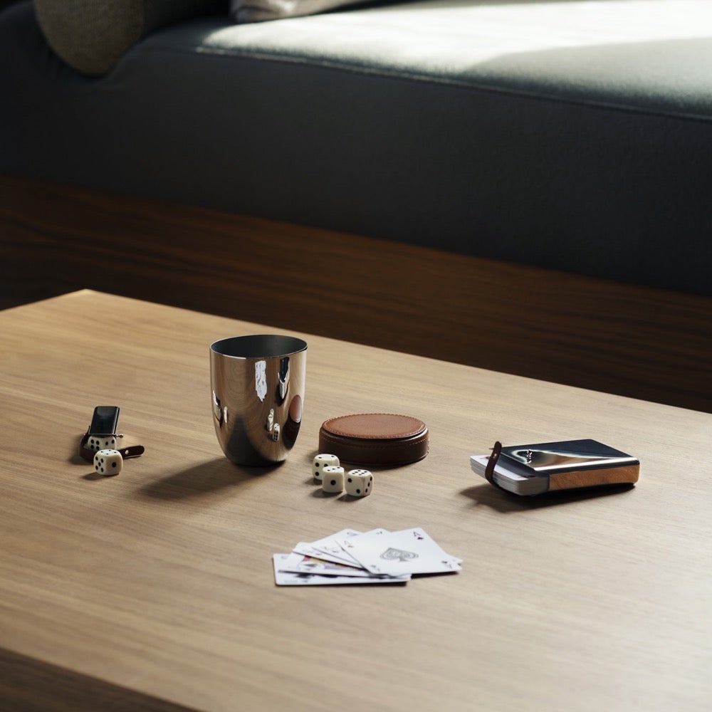 Georg Jensen Sky Travel Card Set - Luxury Stainless Steel Credit Card Holder for Men & Women | Perfect for Business Travel, Gifts & Everyday Use