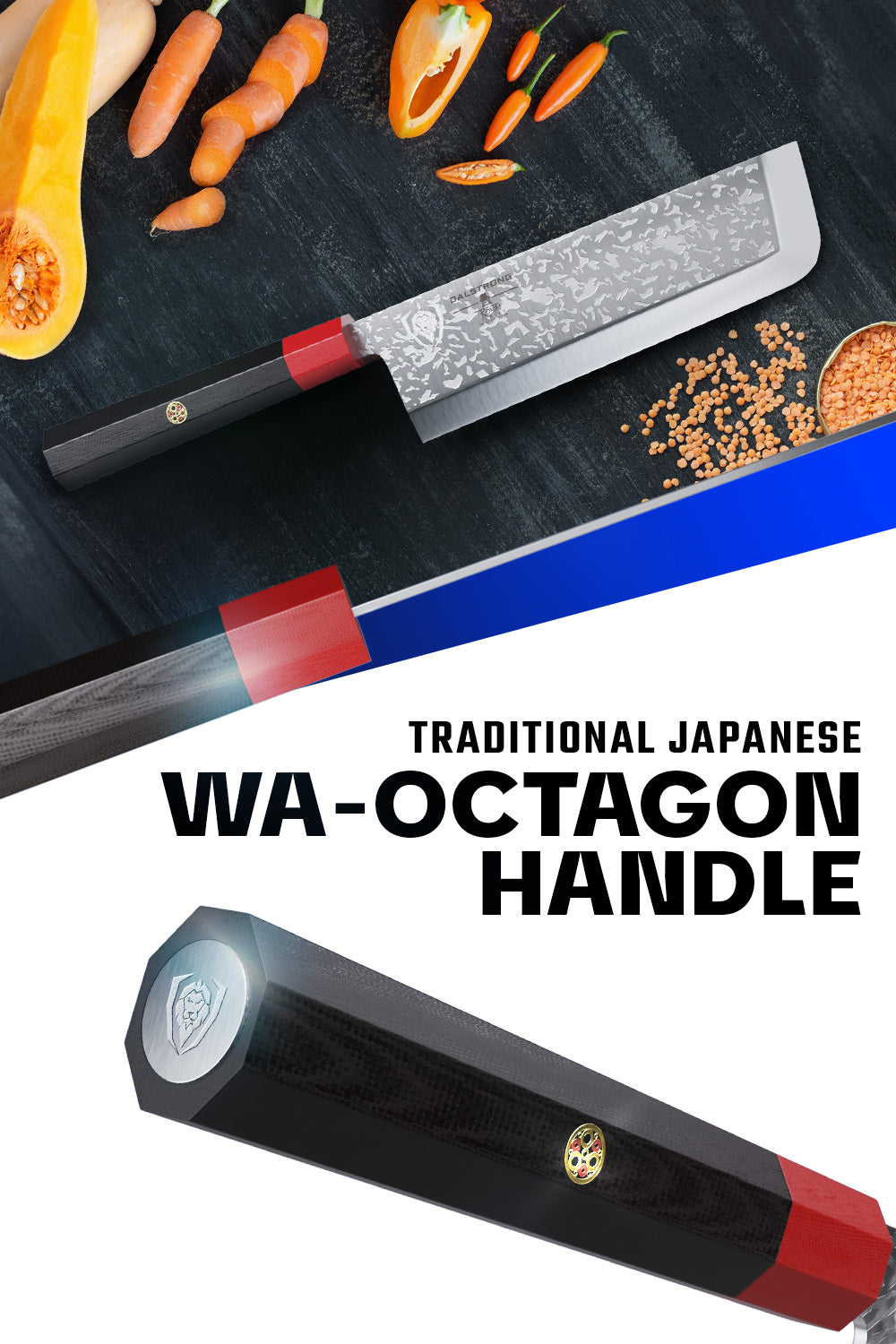 Premium Dalstrong Usuba Knife 7