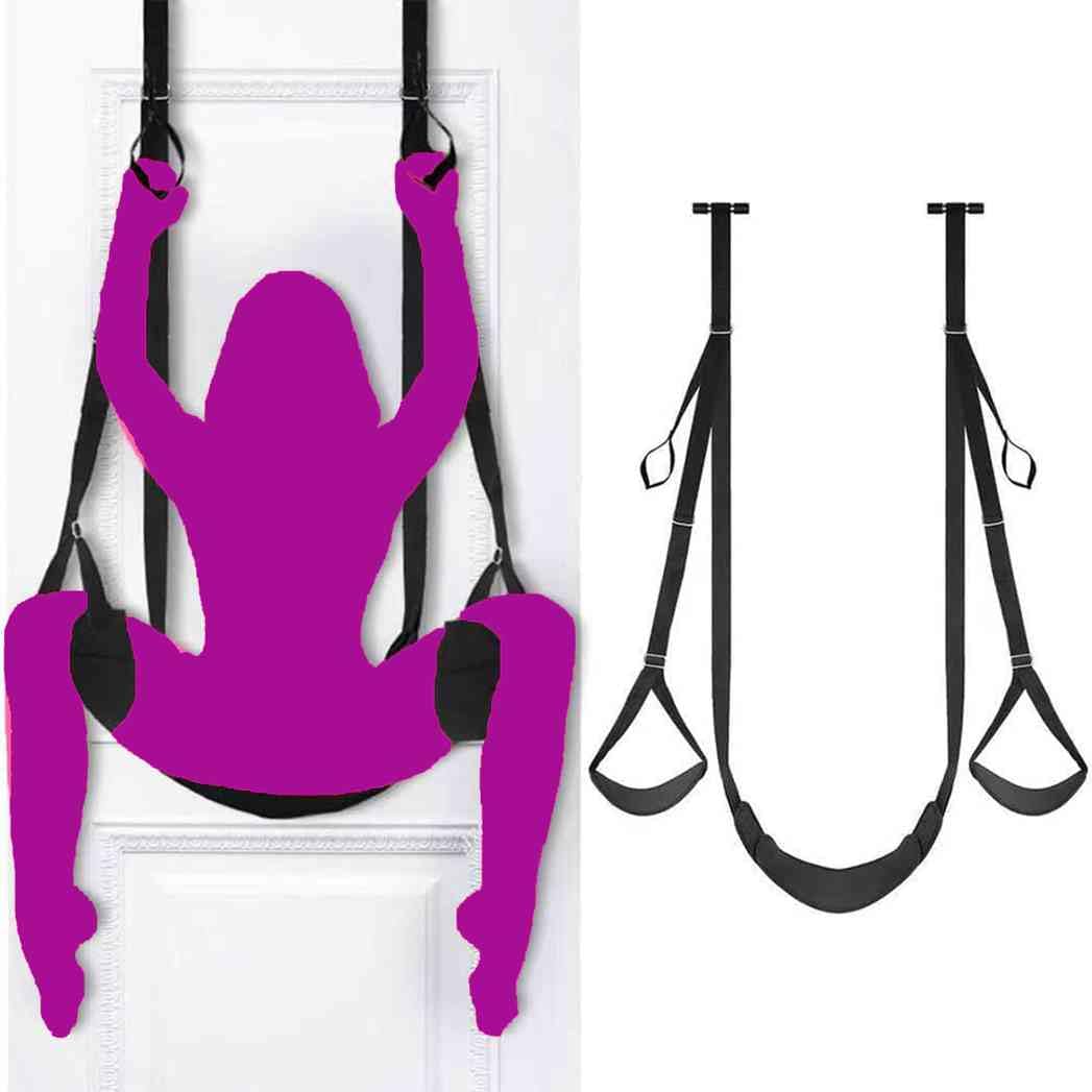 Heavy Duty Over The Door Sex Swing for Adults - Durable Bedroom Swing for Couples, Door Frame Mounted Adult Accessory - Perfect for Spicing Up Romance & Enhancing Intimacy at Home