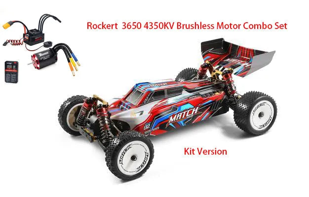 WLToys 104001 1:10 Scale RC Car Parts Kit - DIY Assembly for Hobbyists & Collectors - Perfect for Off-Road Racing & RC Car Enthusiasts