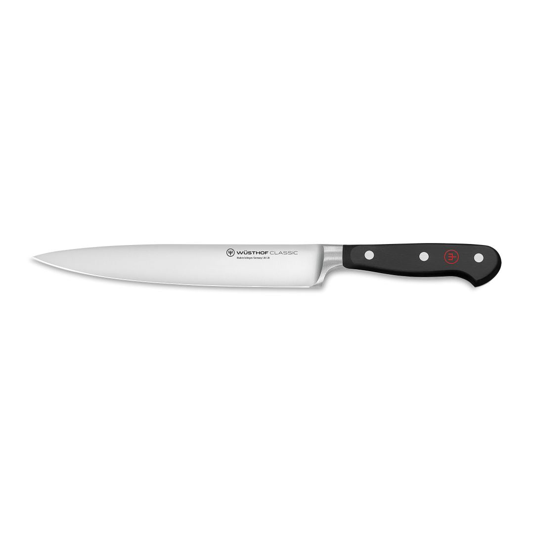 Wusthof Classic 9-Inch Carving Knife - High Carbon Stainless Steel Blade for Slicing Roasts, Turkey, and Meats - Perfect for Holiday Dinners and Professional Kitchens