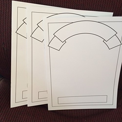 Blank Comic Book Set of 3 for Kids & Artists