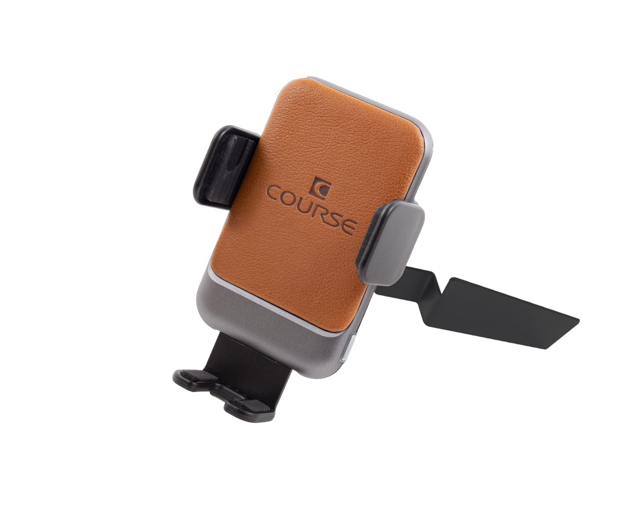 AutoGrip DirectFit Wireless Charging Car Phone Mount Holder for Dodge Journey (2013-2019) - Fast Qi Charger with Secure Grip (Tan) | Perfect for Hands-Free Navigation & Safe Driving