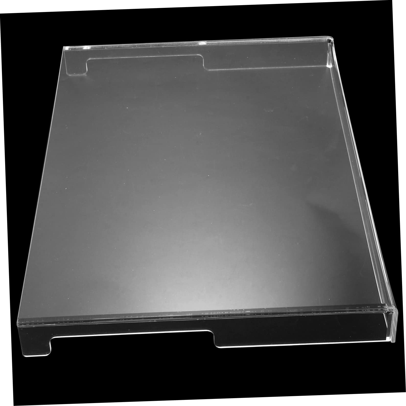 2-Pack Acrylic Keyboard Cover for Mechanical Keyboards - Clear Monitor Storage Protector & Computer Protective Frame - Ideal for Office, Gaming & Home Use