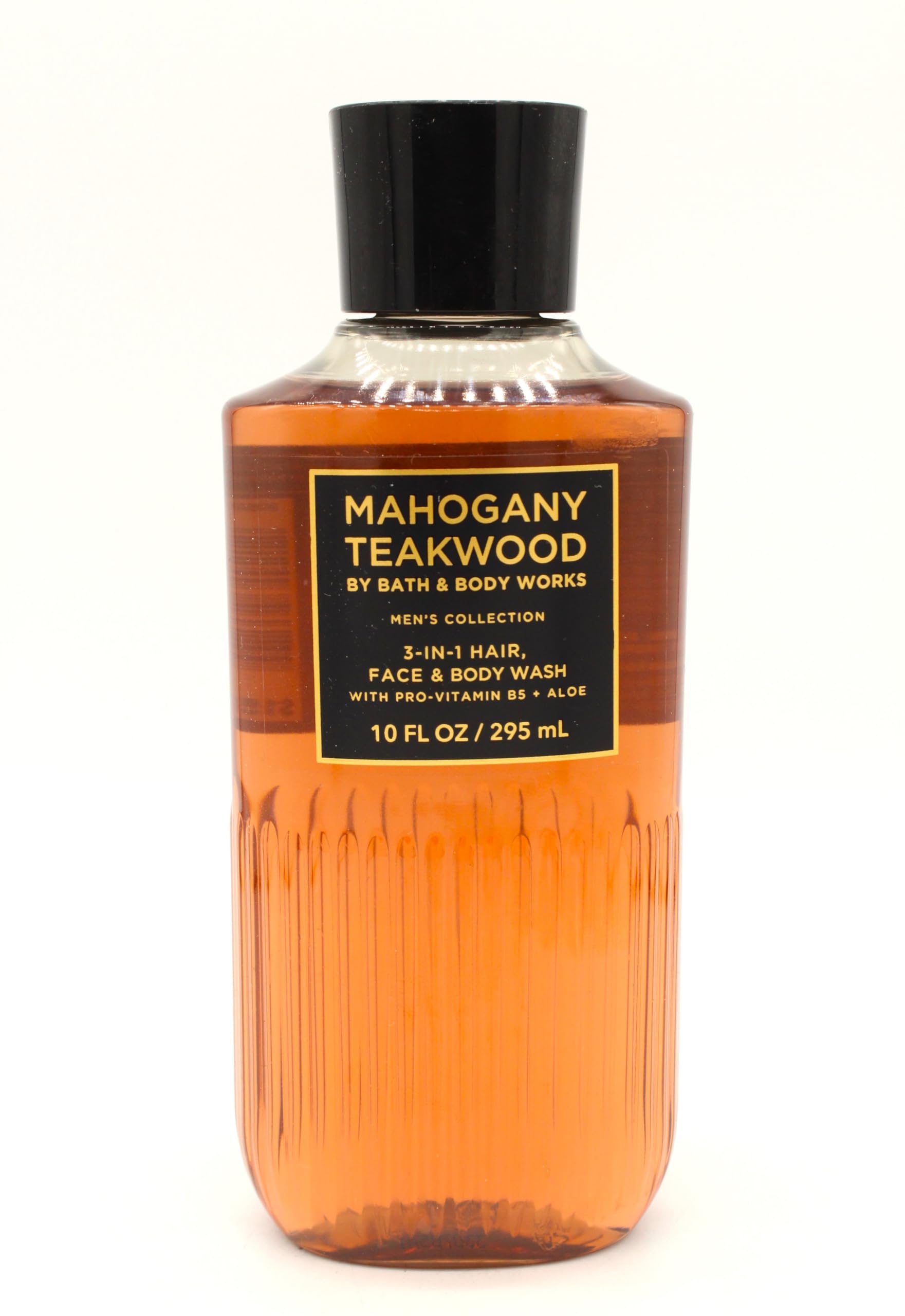 BBW Bath and Body Works Mahogany Teakwood 3-in-1 Hair Face & Body Wash for Men - 10 fl oz | Shower Gel, Gym Essential & Travel Size Toiletry
